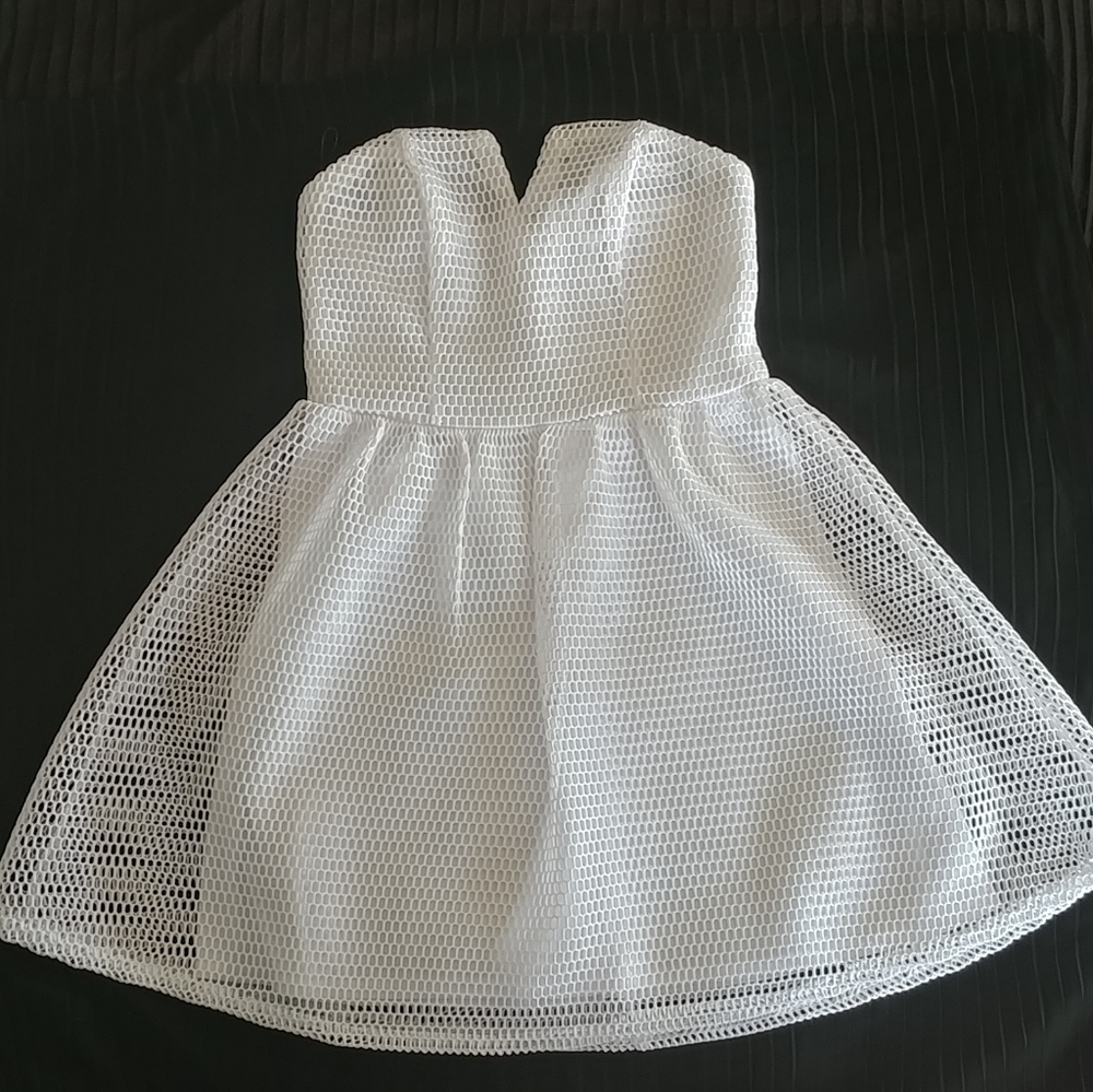 Charlotte Russe Strapless White Strapless dress